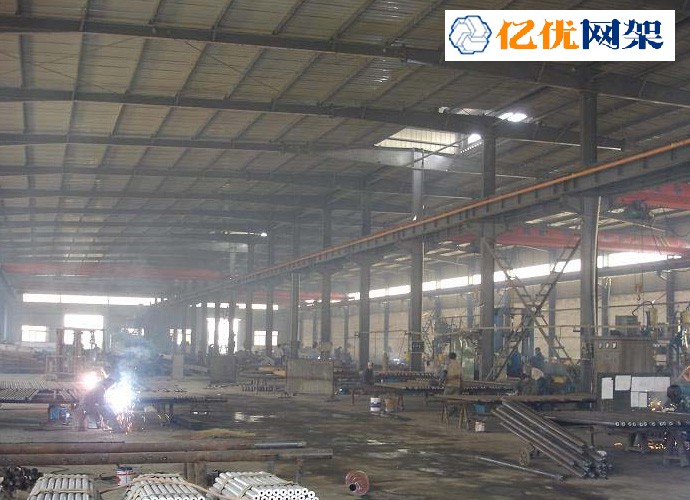项城网架生产车间